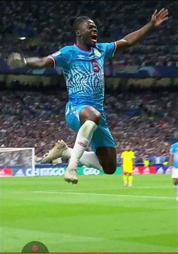 DR Congo’s No.9 Strikes First! 🇨🇩🔥 | Sensational Opening Goal & Celebration #DR Congo’s #england