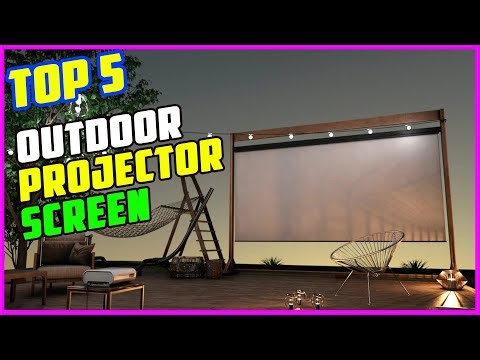 TOP 5 Best Outdoor Projector Screen | Secret to Choosing the Outdoor Projector Screen