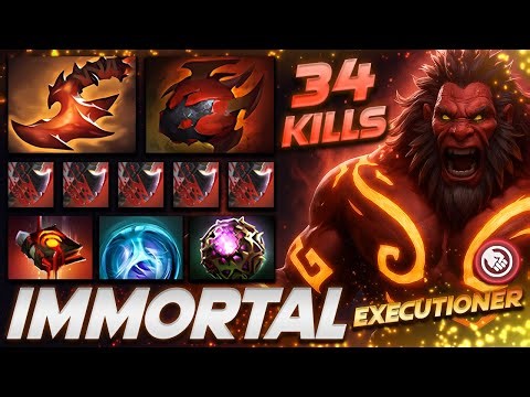 AXE 34 KILLS EXECUTIONER - Dota 2 Pro Gameplay [Watch & Learn]