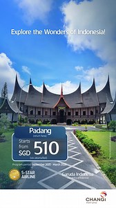 Your next adventure is just a short flight away. Fly with Garuda Indonesia from Singapore to breathtaking destinations across Indonesia. Book now and uncover the beauty of Indonesia! ✈️ | Garuda Indonesia