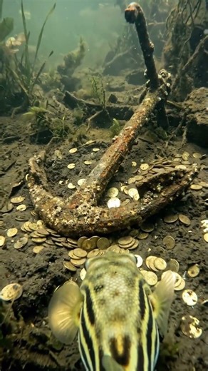 Freshwater Puffer POV: Curious but Dangerous 😳🐡#pufferfish #colomesus #amazonriver #fishpov #shorts