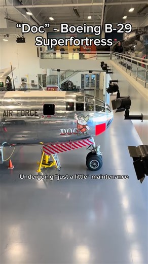 Blake Stanton on Instagram: "Behind-the-scenes look at Doc the B-29 while he undergoes some routine maintenance and engine overhauls. Fun fact I learned today: at peak production during WWII, Boeing was rolling four B-29s a day out of Wichita. Hard to believe planes this massive were being built that fast. #b29superfortress #ww2aircraft #ww2history"