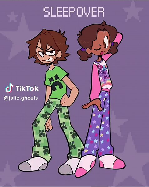 Cassie and Gregory: FNAF Security Breach Fanart