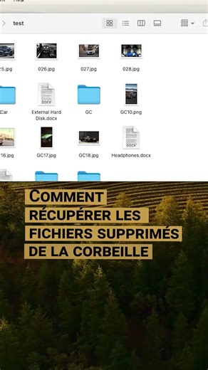 Comment récupérer des données perdues d'un disque dur externe Mac #shorts #short #shortvideo