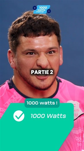 Rexel France on Instagram: "[PARTIE 2] 2e mi-temps du 1000 Watts Challenge, on passe à la vitesse supérieure ⚡️ ! Partenaire du @stade_francais_paris , on continue de tester Giacomo, Joe et Alvaro ! Plaquage, ventilo, chauffe-eau : + ou - 1000 Watts ? 🏉⚡️ À vous de jouer ! Combien consomme une levée en touche parfaite du Stade Français ? Dites-nous en commentaire 👇 �#1000WChallenge #stadefrançais #rexelfrance #energie #challenger #rugby #electricité #partenariat"