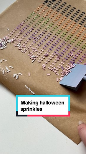 Tis the season to prep for the holidays! I’m making all my sprinkles and transfers ahead of time. I plan to make a ton of jimmies and confettis, and these XL sprinkle stencils by @kiburzcookies are PERFECT to help me with that. We just listed THREE XL confetti designs in the shop and I’m showing you the jimmies in this video. The key is to use a loose toothpaste consistency, have the stencil flat and taught with your parchment and scrape it pretty clean. I’m using @the_cookie_countess stencil sc
