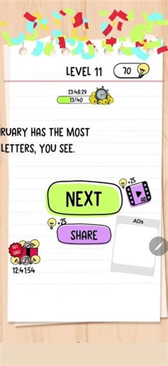 Brain Test Level 11 Solution & Walkthrough | Tricky Puzzles (Android & iOS Shorts)