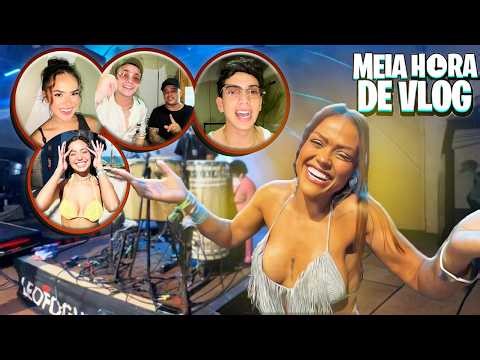 Half an hour of vlogging on New Year's Eve with the artists!