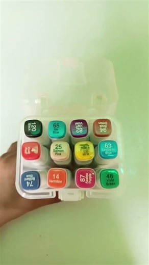 acrylic colours and markers for beginners #drawing #art #anime #subscribe