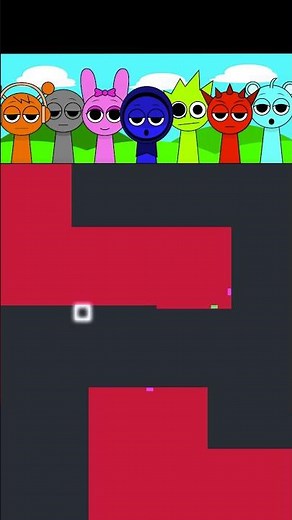 Normal Incredibox Sprunki | Glow Bouncing Square