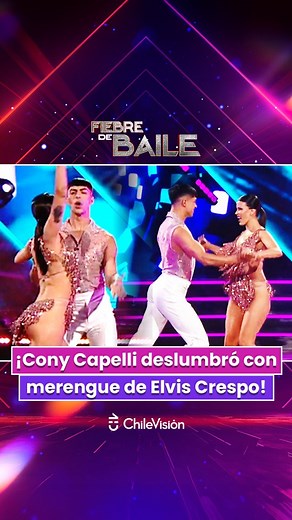 2.3K reactions · 30 shares | ¡NOS DELEITÓ CON SU MERENGUE!  Con “Suavemente” de Elvis Crespo, Cony Capelli junto a David Saez se robaron película y el escenario con tremenda presentación 朗 #FiebreDeBaileCHV | Chilevisión | Facebook