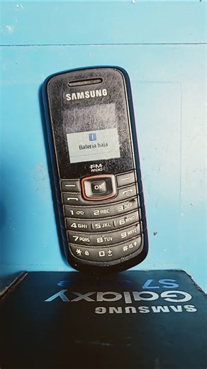 Samsung GT-E1086L Low battery/battery empty ‪@Juegosderobloxofficial‬