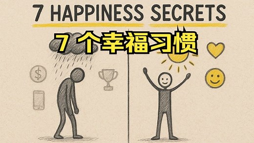【双语】真正有效的 7 个幸福习惯