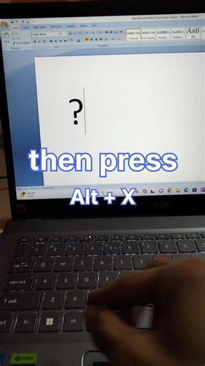 Question Mark ❓ Symbol #shorts #youtubeshorts #computer #trending #msoffice #viral #video #tricks