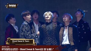 【 BTS 】2016 MAMA FULL_PERFORMANCE 【防弾少年団】