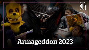 Armageddon is back for 2023 and come have a look with the Herald as we explore around the expo. 🔗 https://bit.ly/3oF6SIG | nzherald.co.nz