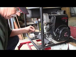 How to replace a Techumseh engine carburetor, How to fix a generator, DIY generator troubleshooting