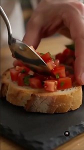 Easy Bruschetta Recipe | Crispy Italian Tomato Toast in 10 Minutes 🍅🥖#shorts