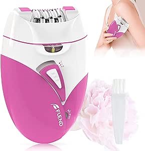 Epilator, Facial Epilator for Women, Smooth Glide Epilator for Women Face, Cordless Epilators for Facial Hair with LED Light, Mini Epilator Electrical Facial Hair Removal for Face, Bikini, Leg, Arms