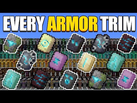 How to get every Armor Trim in Minecraft 1.21