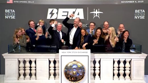 Beta Technologies stock debuts as Trump administration targets green programs