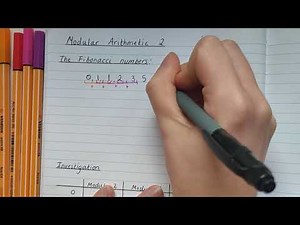 Modular Arithmetic Project - Fibonacci Numbers