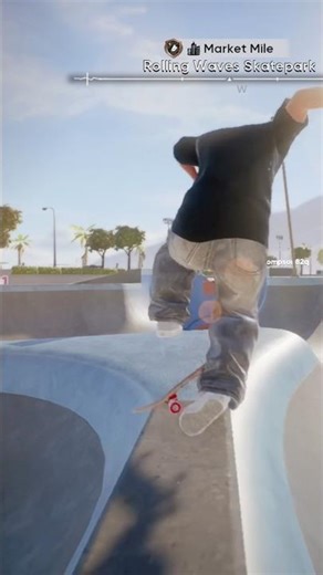 Light freestyle #skate #gaming #skateboard