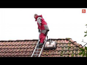 Aqua Jet - a new and easier way to clean the roof