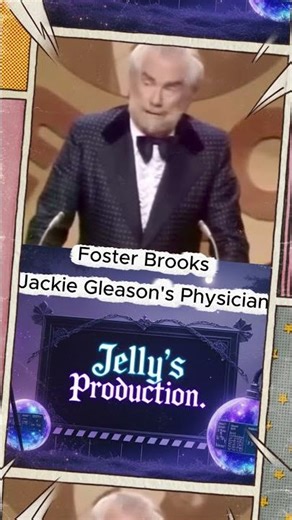 Foster Brooks Jackie Gleason's Physician #comedian #funny #classiccomedy