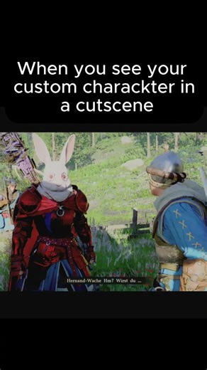Custom character in cutscenes are the best #gaming #memes#crimsondesertgameplay #funny
