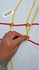 how to make on Instagram: "Making rope net | thread net | how to make net | making bracelet | #trending #trendingreels #trendingsongs #reelsinstagram #reelsindia #viral #viralvideos #viralpost #latepost #papercrafts #papercrafting #howto #how #art #crafts #design #aiart #artwork #crazy #papaerartistfacts #motivational #net #jaal #true #trendingaudio #care #moyemoye #understanding #amazingarchitecture #bracelets"