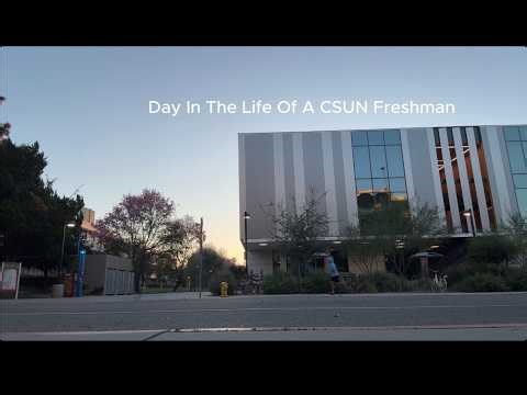Day In The Life Of A CSUN Freshman 📓🤓