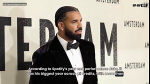 Drake becomes Spotify’s most streamed rapper for 11th straight year