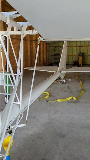 Kolb Firefly build. Flight controls rigged