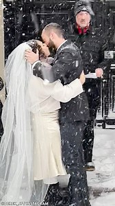This Rhode Island couple wasn’t going to let a little snow stop them from getting married over the weekend…or a lot of snow! https://abcn.ws/3o8etMo | ABC News