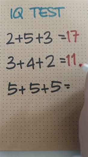 The Geometric IQ Test: Can You See The Hidden Math?
