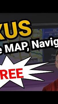 UPGRADING THE NAVIGATION MAPS ON 2016-2023 LEXUS RX SUV