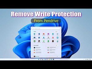 How to Remove Write Protection from USB Drive