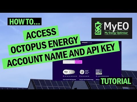 Octopus Account Number and API Key