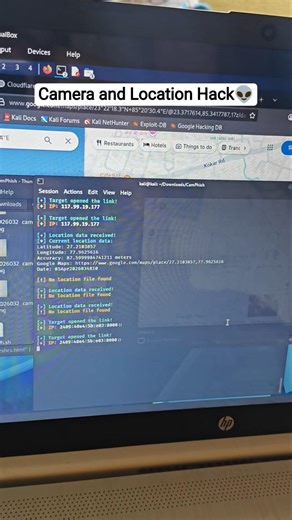 Kali Linux Demo 🔥 | Ethical Hacking Basics in 30 Sec 👨‍💻 #CyberSecurity #KaliLinux #Hacking #Shorts