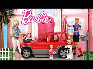 Barbie & Ken Family Toddler Morning Routine