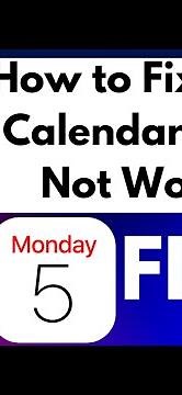 How to Fix iPhone Calendar Search Not Working After iOS 16