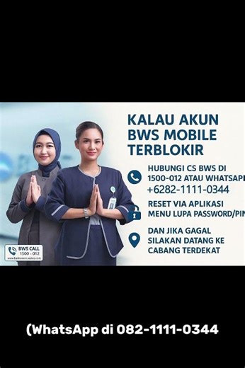 Cara Buka M Banking BWS /Aktivasi Bws Mobile