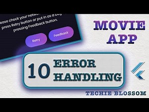 Complete Flutter App Course | Flutter Tutorial for Beginners | Error Handling (10)