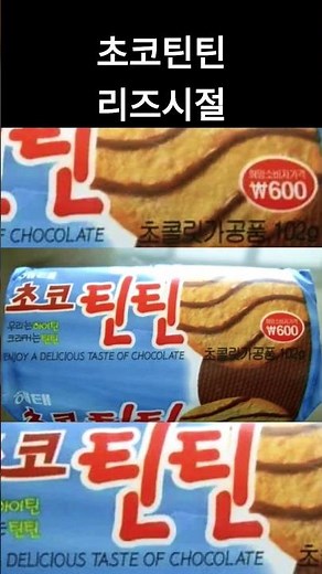 한 때 다이제의 대항마였는데...질소과자에 합류하게 되버린 초코틴틴