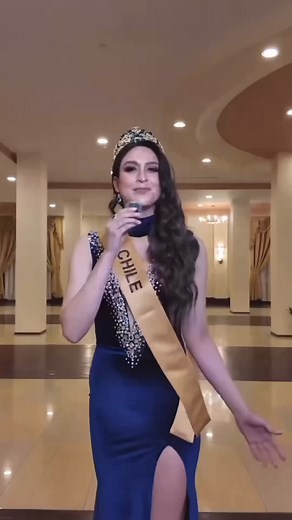 MISS CHILE: Gabriella Alvez Represents Her Country with Pride