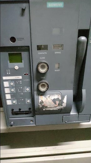 Siemens ACB Relay testing by Primary injection method.