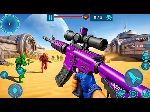 FPS Robot Mod Apk Shooter Strike Anti-Terrorist Shooting Android GamePlay