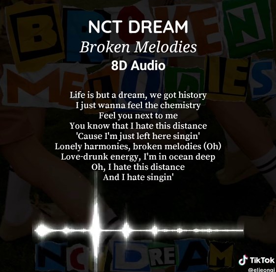 (8D Audio Lyrics) NCT DREAM (엔시티 드림) - Broken Melodies [USE HEADPHONES🎧] #NCTDREAM #엔시티드림 #BrokenMelodies #8DAudio ● Make sure use headphones ● Turn up the volume ● Close your eyes ● Feel the 8d audio experience If you have a request, please leave it in the comments, we will provide the best for you
