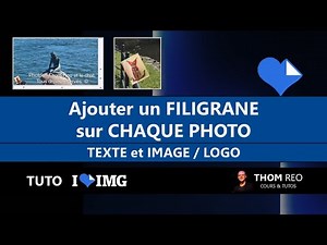 Add a watermark to all photos (text and image) - ILoveIMG Tutorial
